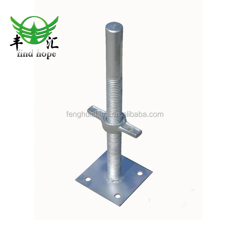 screw jack base plate,thread rod jack 