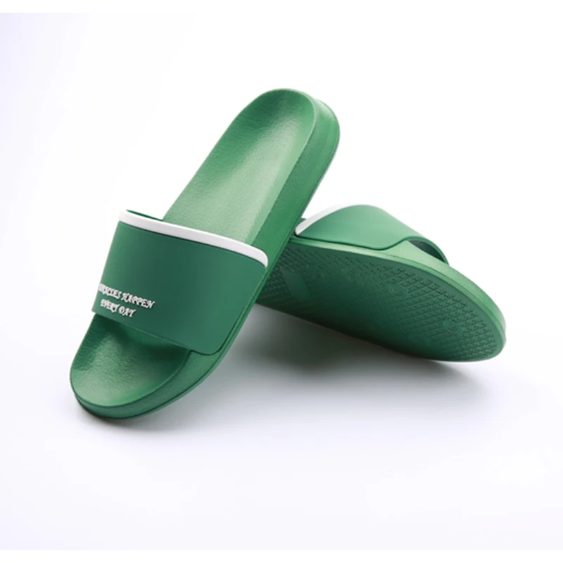 Fashion Pvc Sliders Slippers For Men Custom Logo,Sandal Mens Custom ...