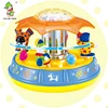 2018 new item Funny musical carousel intelligent projection baby rotating child toy