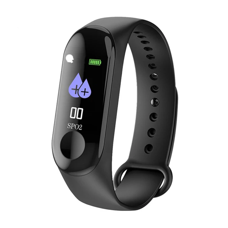 

Factory wholesale cheap m3 smart watch with bluetooth sleep monitor m3 smart band blood pressure fitness, N/a