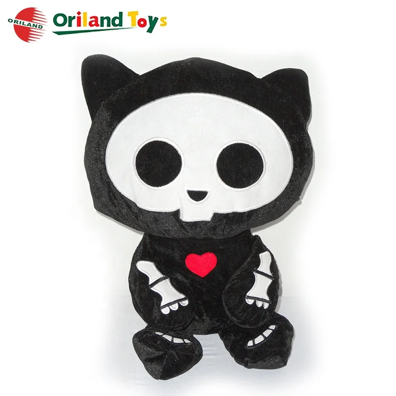 cat skeleton plush