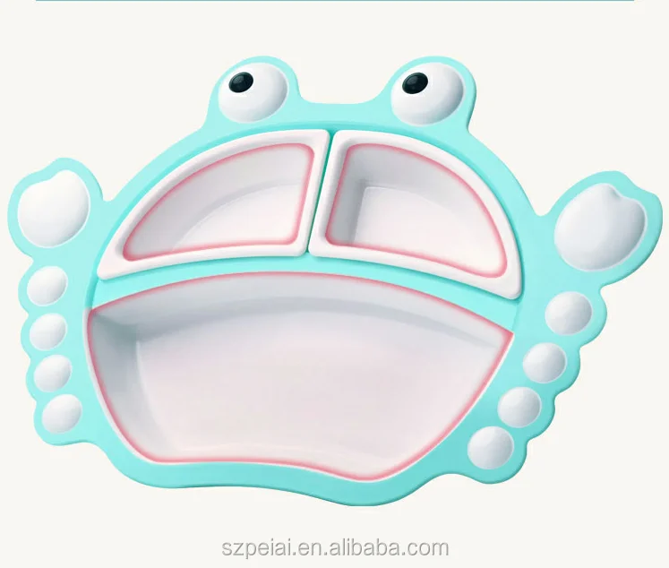 

BPA Free PP Children Baby Dish Plates Cute Design Dinner Plate Tableware