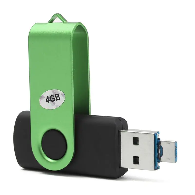2017 USB2.0 Pen Drive Android Smart Phone Flash Drives 4GB 8GB 16GB 32GB Metal OTG External Micro USB Stick Memory U Disk - ANKUX.COM