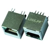 XRJV-01V-4-D12-180 SI-46009-F SI-46006-F 10/100Base-T Vertical Internet Port RJ 45 Jack