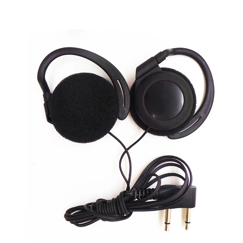 

aviation black disposable airplane headphones