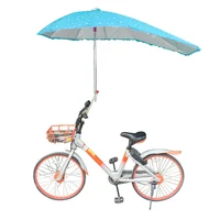 

The New Colorful sunny and rain Windproof bicycle and Motorcycle umbrella