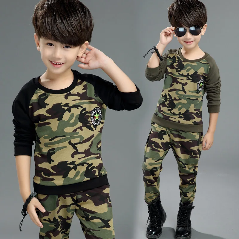 

Shopping Long Sleeve Children Clothing Sets For Kids Boy Suits