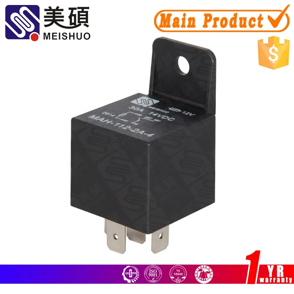 Meishuo MAH-S-112-C-4D2 5 Pin Plastic Cover Automotive Diode Relay 12 Volt