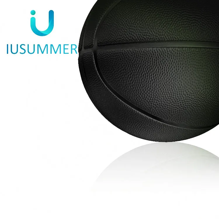 
Cheap Hign Quality Custom Ball Black Basketball Training 
