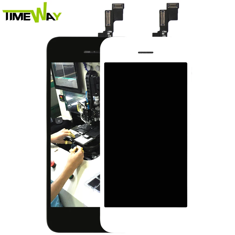 

Wholesale Tianma AAA lcd full touch screen digitizer assembly replacement for iphone 5 5C 5S SE lcd, Black,white and all normal colors