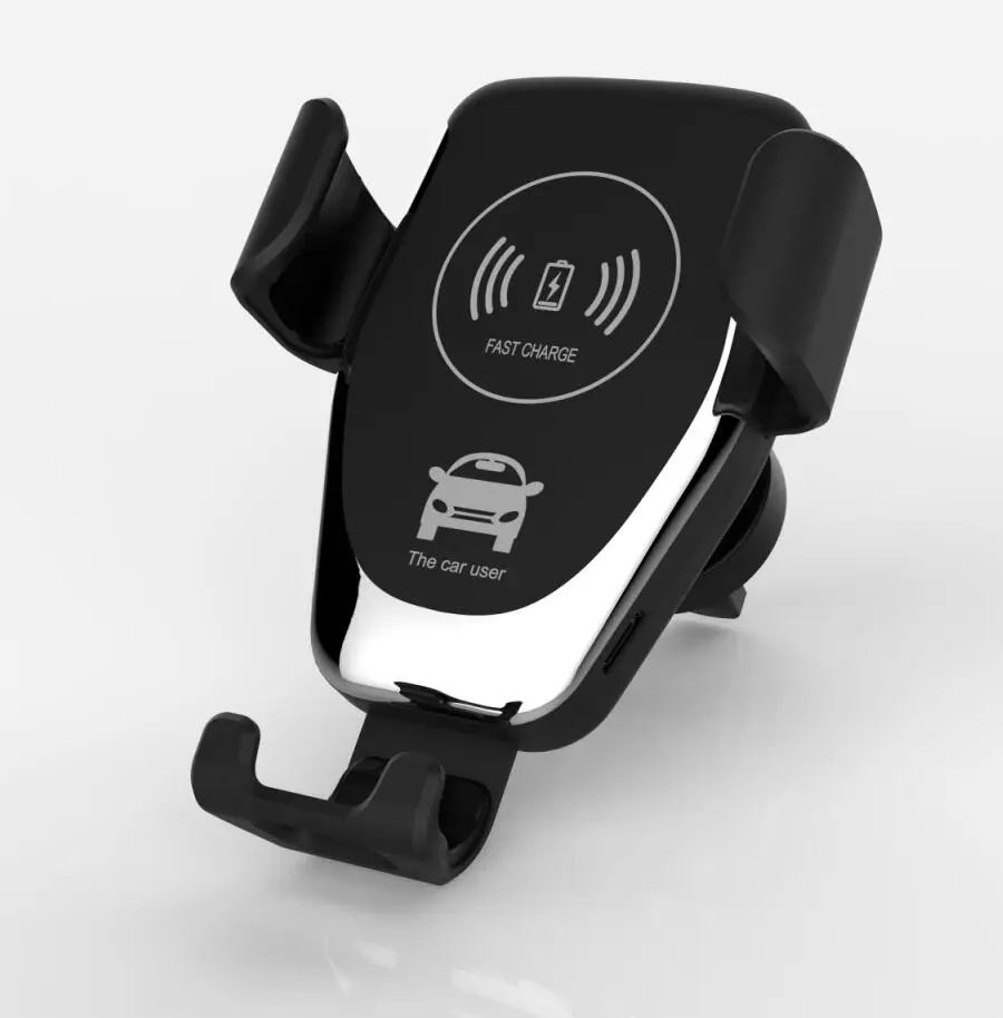 

Car Long Distance Newest 10W Qi Universal wireless car charger for iPhone , for Samsung, Black/ blue /grey