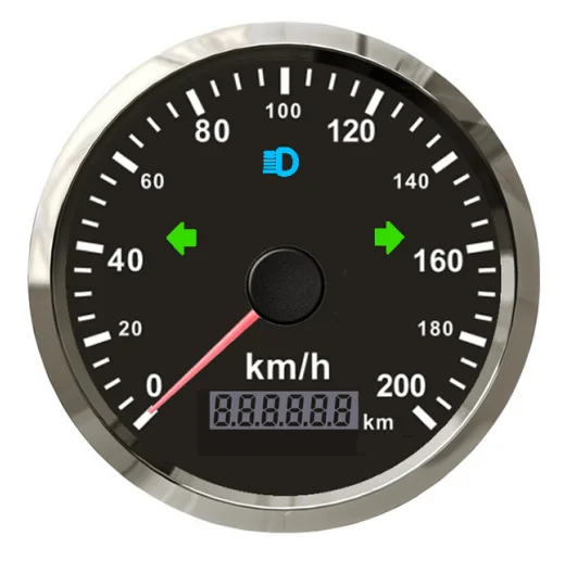 

85mm auto speedometer universal speedometer 0-200km/h