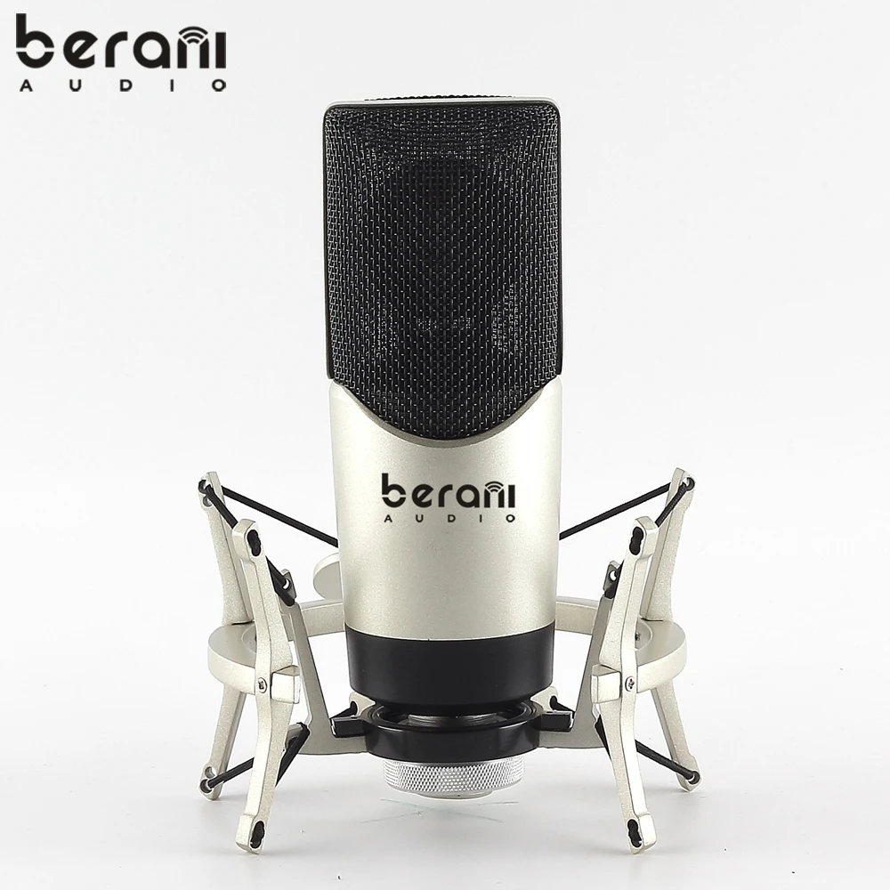 

Berani BM-92 Professional Recording Studio Equipment Microphone Diaphragm, Black