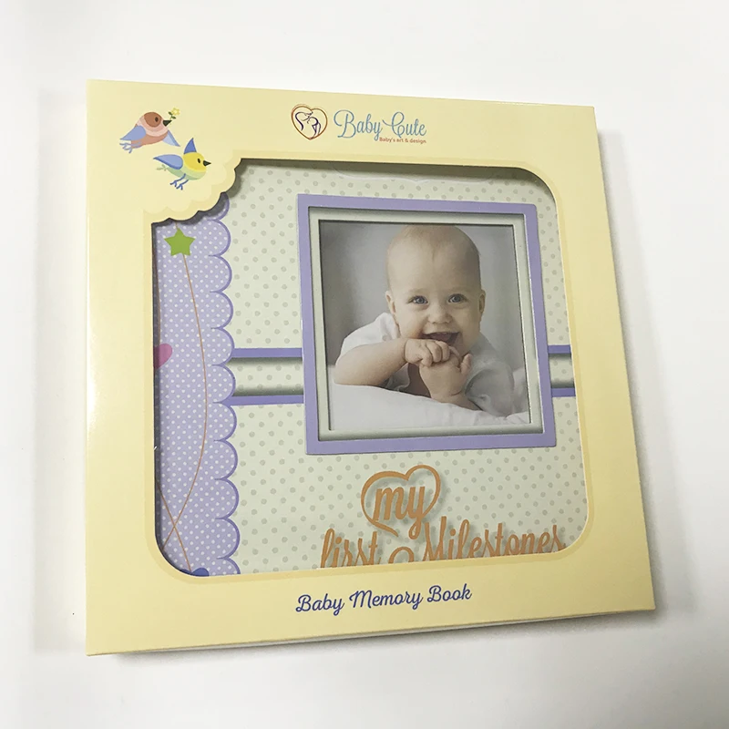 Manufacturer Handmade Customizable Paper Scrapbook Photo Album For Kids