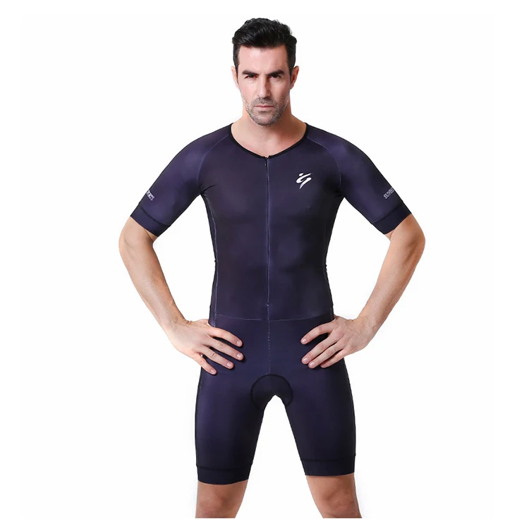 Unisex Performance Speed Suit Skin Suit Trisuit One Piece Combo With