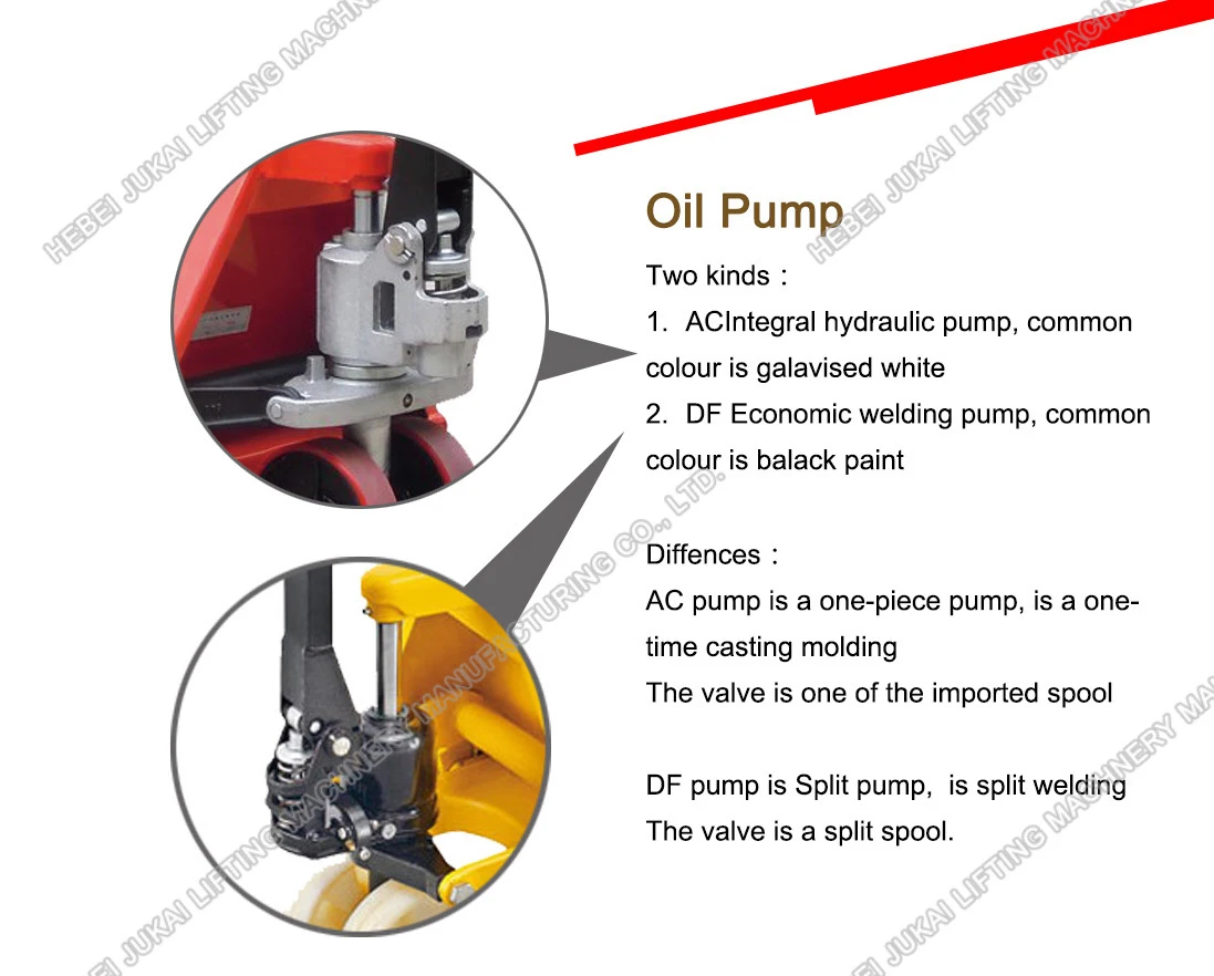 High Quality Hydraulic Pump 2 Ton Hand Pallet Jack
