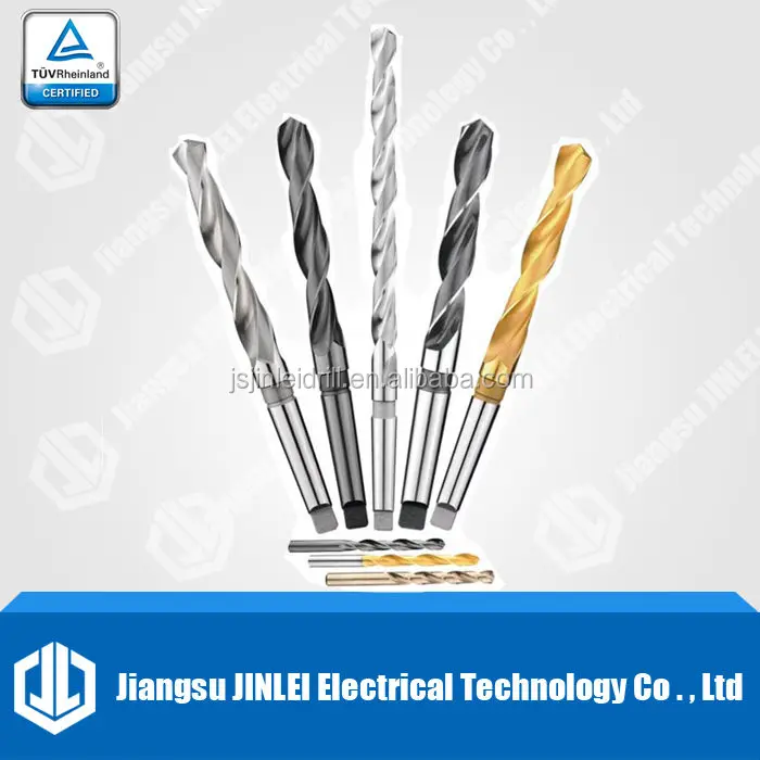 for stainless steel drilling din 345 hss drill bit with tapered shank german drill bit