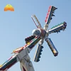 Adult Outdoor Thrill Rides Playground Amusement Park Electronic Games Fun Fair Toys Speed Windmill Rides For Sale