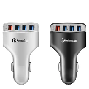 4 Port USB Car Charger Quick Charge 3.0