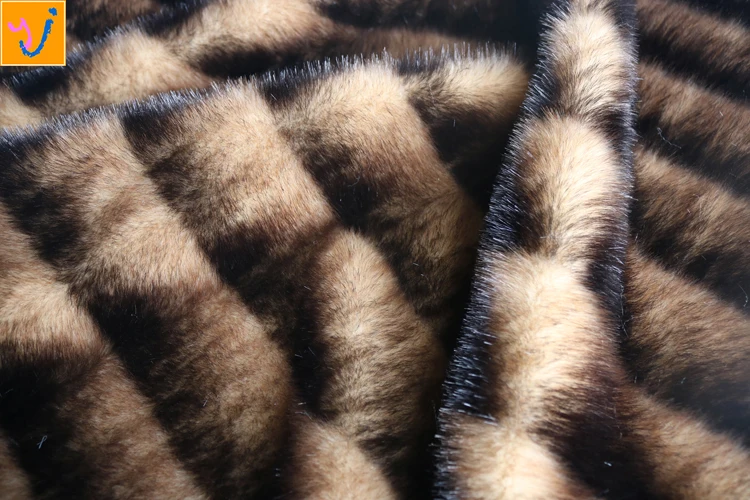 High Quality Brown Faux Mink Fur Fabric For Garment Buy Mink Fur