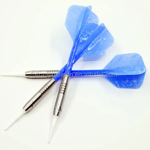 
Customized Blue Color Soft Tip 90% Tungsten Dart Barrels 
