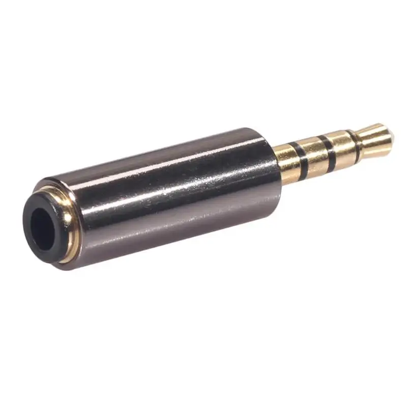

1PC 3.5mm Male to Female M/F Stereo Audio Plug CTIA to OMTP Headphone Adapter for Earphone Headphone