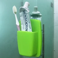 

Self Adhesive Wall Mount Bathroom Silicone Toothbrush Holder