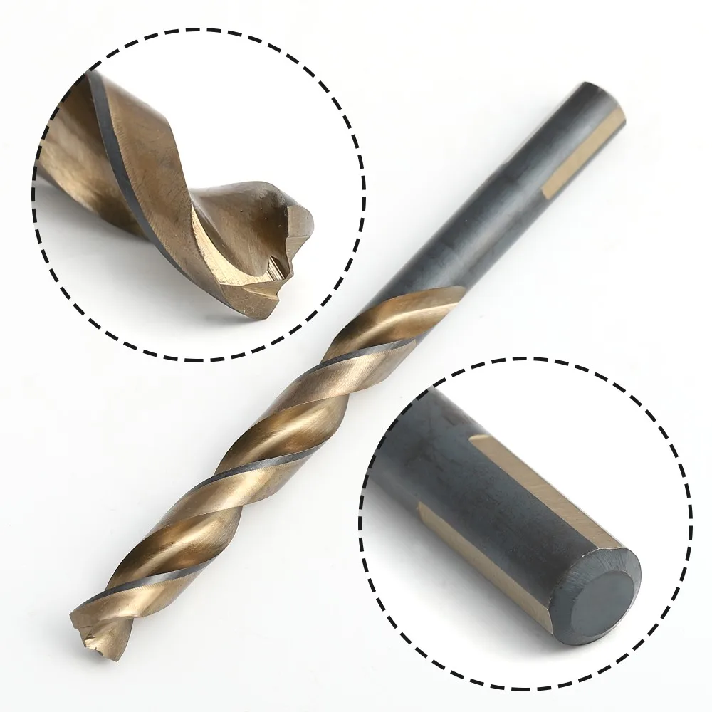 Tg Tools Black And Golden 3 Flat Shank Twist Drill Bit Buy 3 Flat