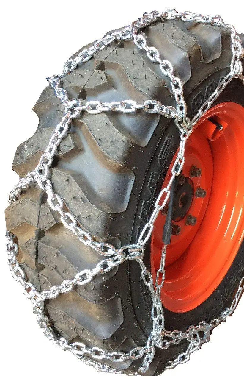 2 Link TIRE CHAINS /& TENSIONERS 23x8.5x12 for UTV ATV 4-Wheeler Utility Vehicle