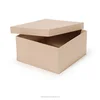 Custom Design Rectangle And Round Paper Mache Boxes With Lids