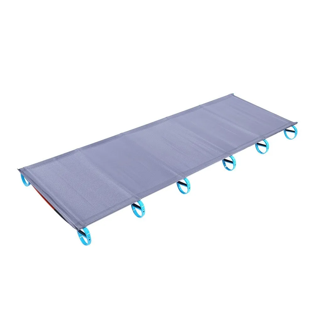 Ultralight Compact Folding Aluminium Alloy Camping Cot Bed With Carry