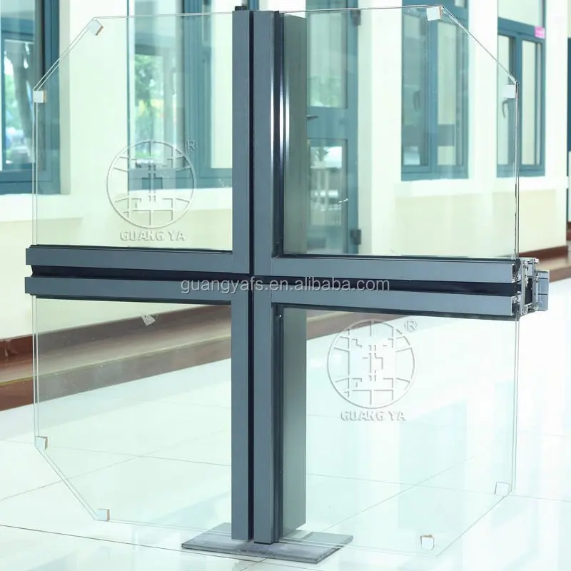 
Aluminium extrusion profile for building material glass curtain wall 