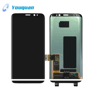 Original quality lcd display for samsung galaxy s8 with frame