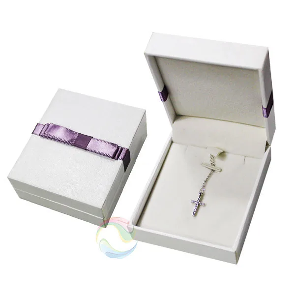 

Best sale shenzhen custom jewelry gift box for necklace, White