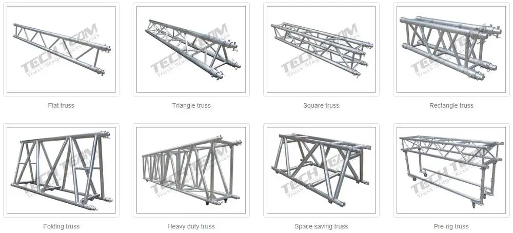 Chinese Professional Truss Manufacturer Custom TUV Certified Aluminum lighting Truss 290 Spigot stage Truss