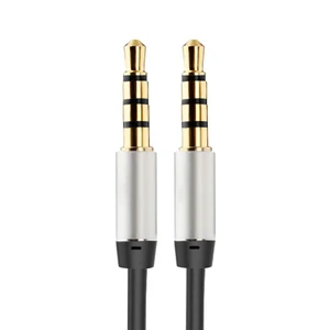 3.5mm jacket car mp3 aux adapter audio cable, male to male aux cable stereo audio cable for mp3
