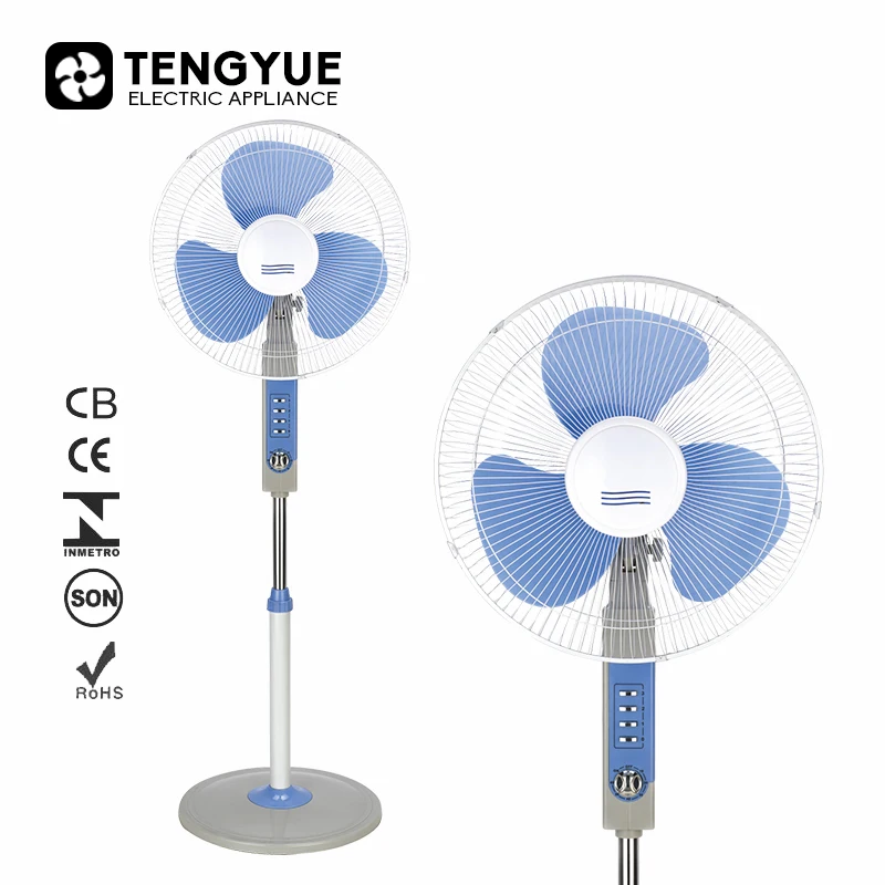Cheap Price 16 Inch Stand Fan Height Adjustable Oscillating Stand Fan