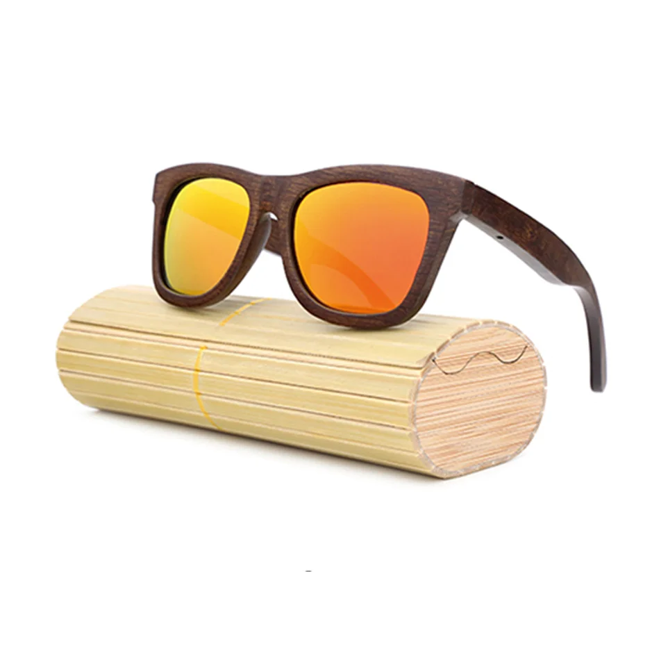 

Popular fashion bamboo wood frame sunglasses wood sunglasses, Natural wood color