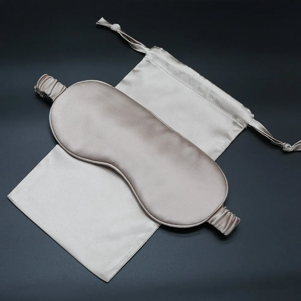 

22mm 100% hand made mulberry silk sleep eye masks with popular carrier design, 8 options