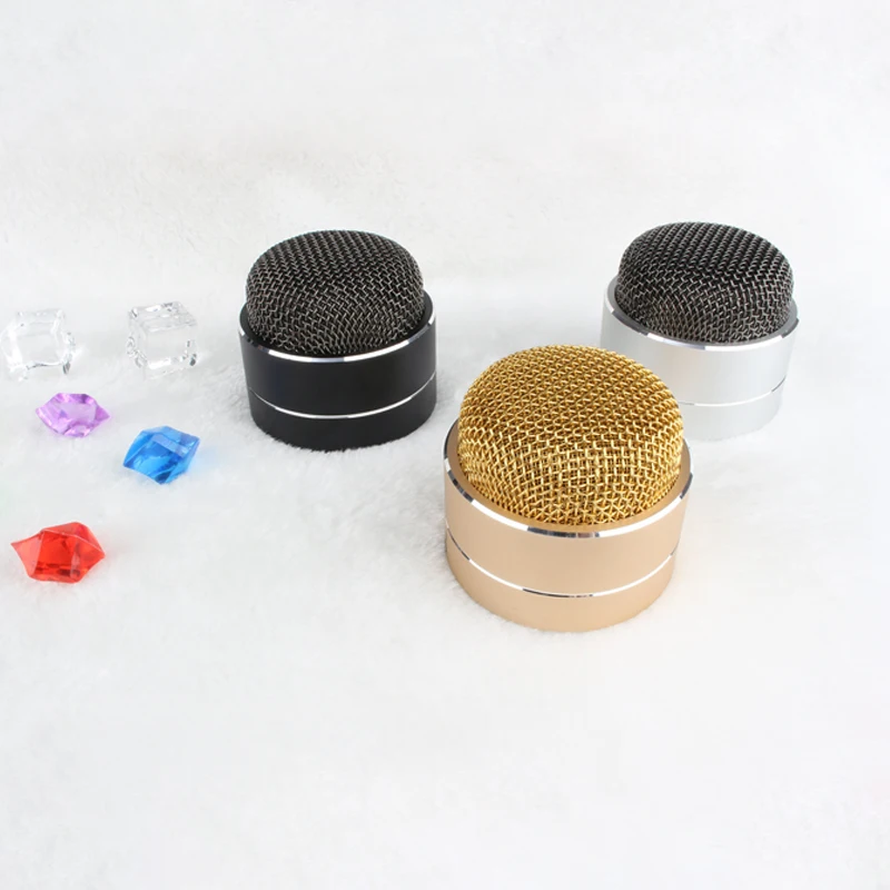 Hot Sale Round Shape Mini Bluetooth Speaker Audio Line, OEM Computer Speaker Hands Free for Outdoor - ANKUX.COM