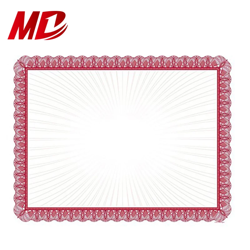 Wholesale 8.5 X 11or A4 Classic Certificate Embossed Paper With Seals Buy Wholesale