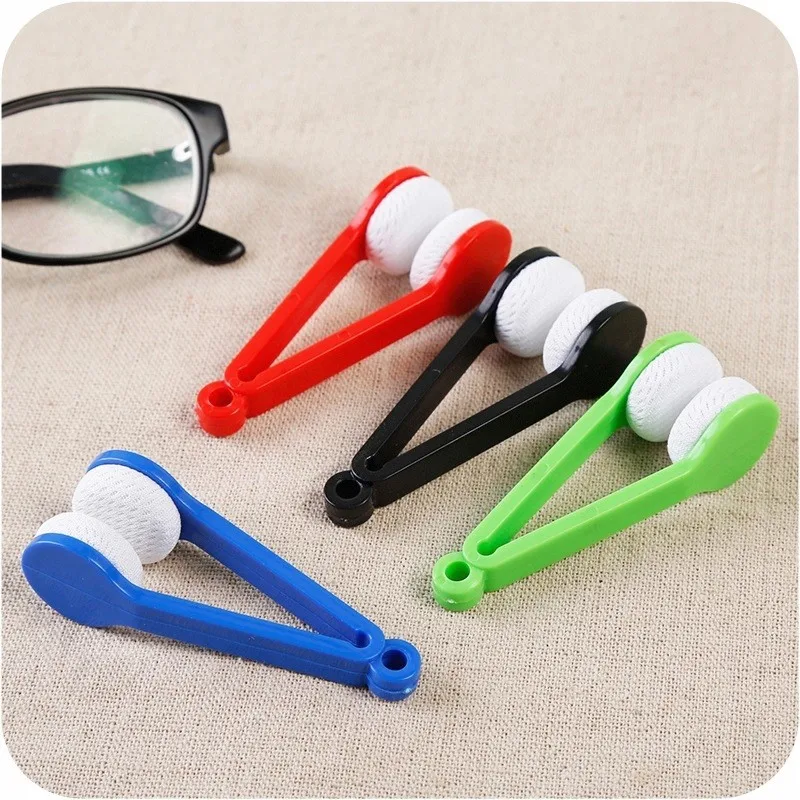 

Z90 Glasses Cleaning Brush Eye Microfiber Ultra-Clean Brush Trinket Wiping Keychain Tool Portable Glasses Cleaning Tools