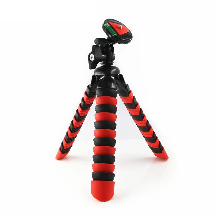 

FT-06 LeadWin hot selling mobile phone tripod and portable pocket tripod phone accessory, suitable for SLR camera, Black;red;blue;gray;green