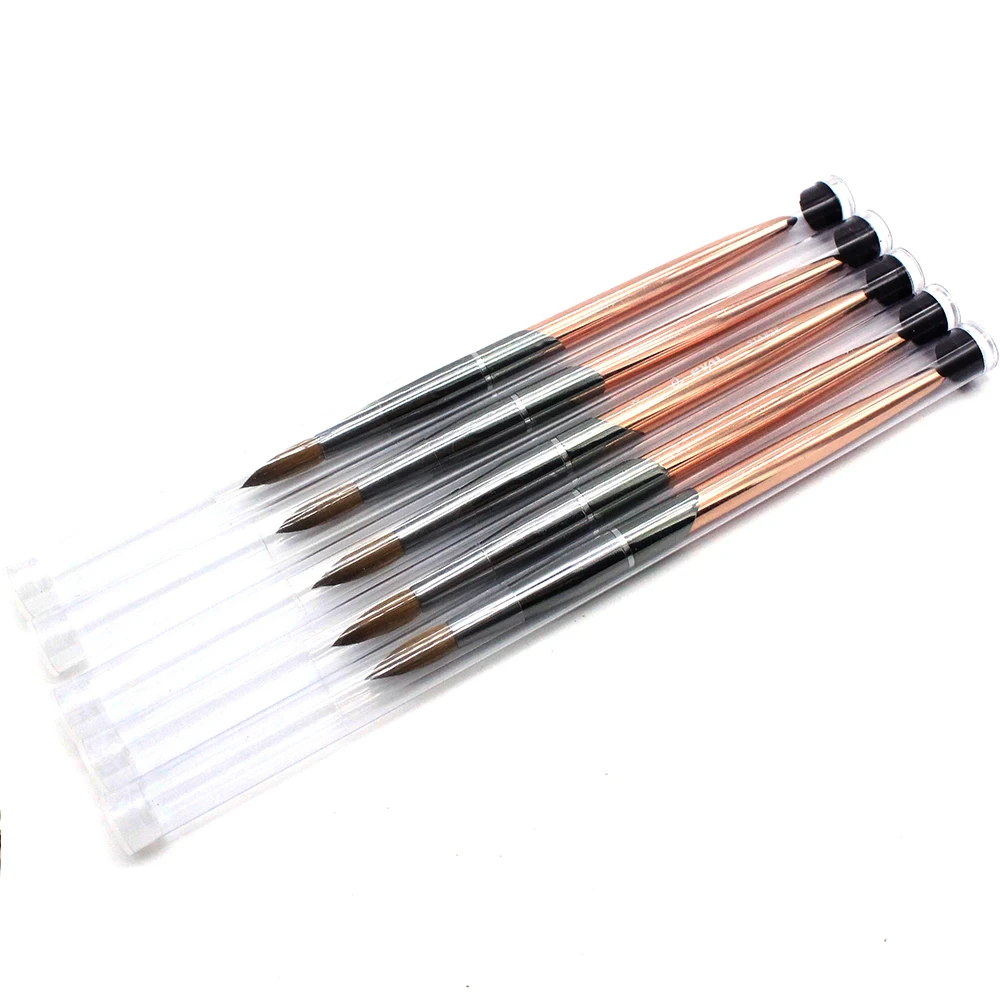 Kolinsky Hair Nail Art Brush Acrylic Nail Brush Size 12 Buy Kolinsky