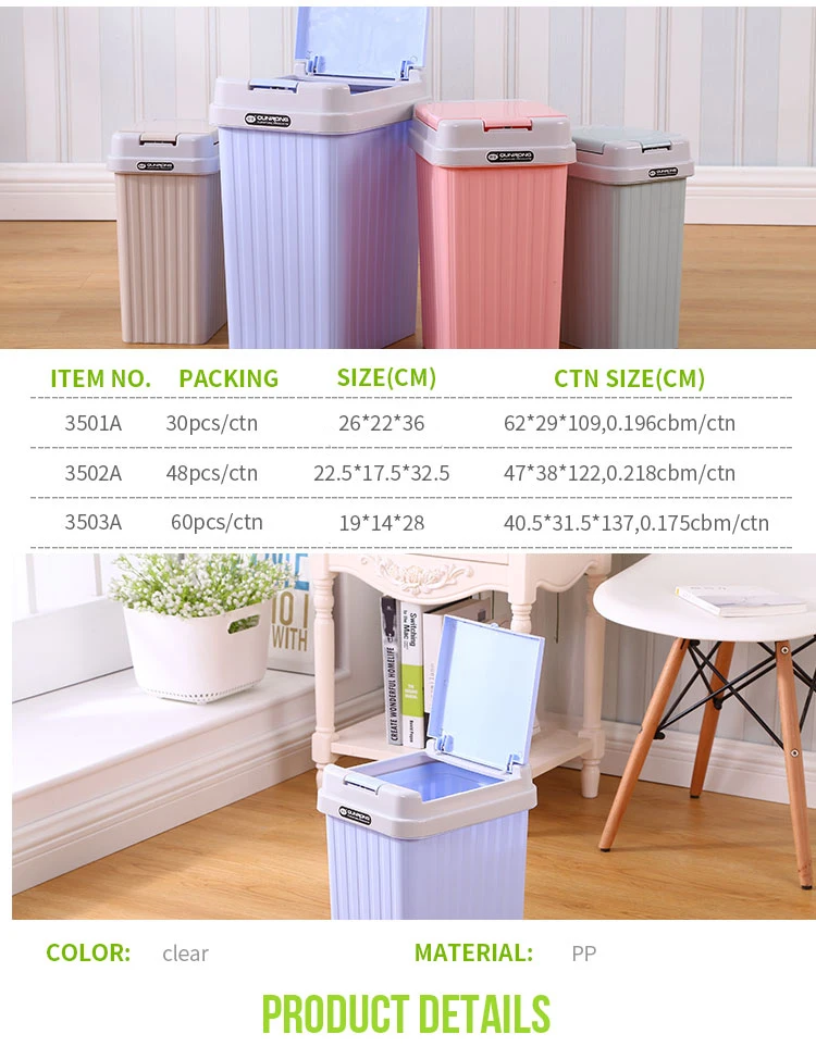 Ecofriendly Customized Wholesale Cheap Plastic Waste Basket Buy