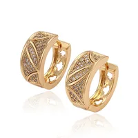 

29758 xuping 2016 Wholesale fashion high quality 18k gold color earring