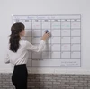 Dry Erase Annual Blank and Reusable Family Calendar Planner 2019