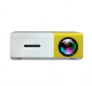 Mini YG300 LCD Projector HD USB Inputs