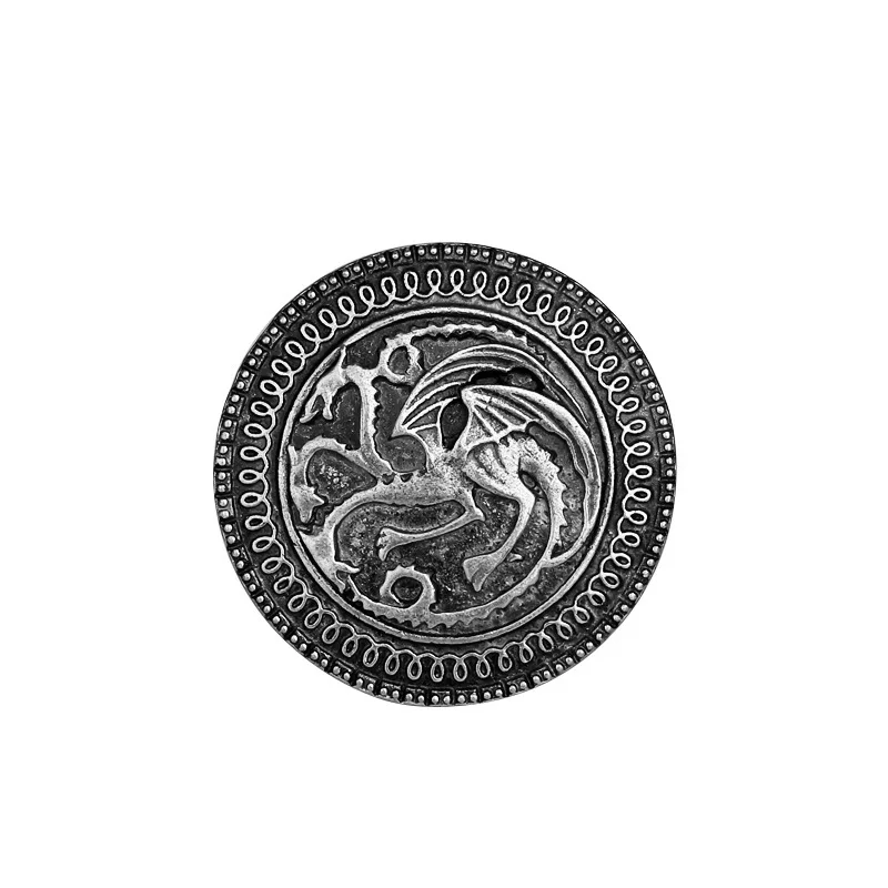 

Song of Ice and Fire Game of thrones Family Brooch pins High Quality Vintage Retro badge Dress Accessory Movie Jewelry