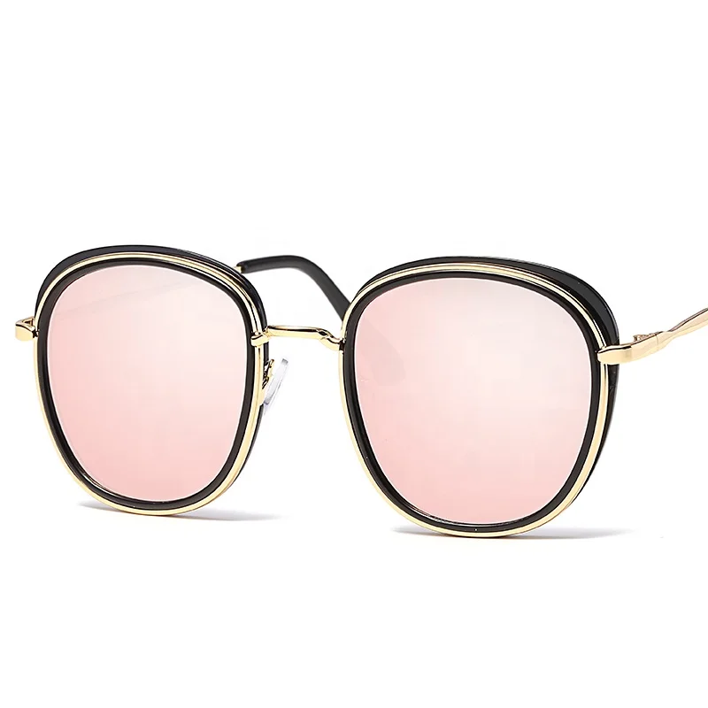 

2019 novelty oversized polarized oval retro ladies sunglasses